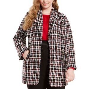 Plaid Tweed Jacket from Calvin Klein